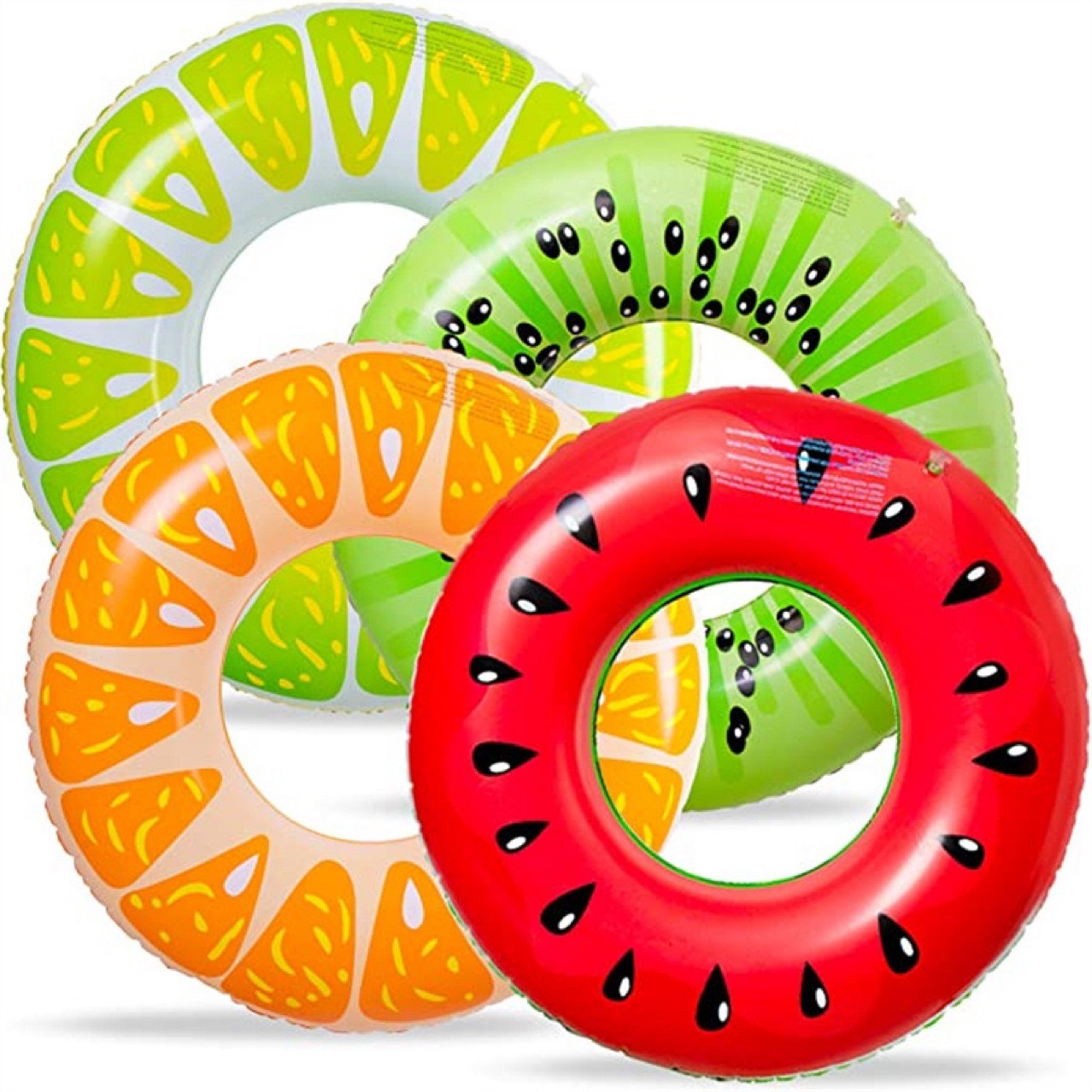 Inflatable swimming ring